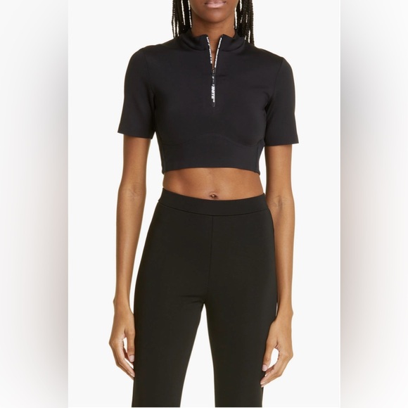 Off white Scuba Logo Zip top with sleeves size Small - Picture 3 of 10